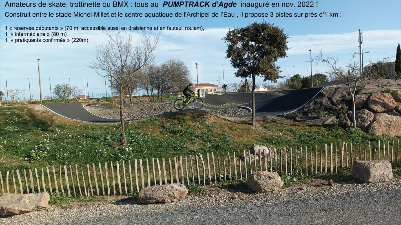 Lara 1 - Grand T2 Loggia Sans Vis-A-Vis Parking - Pres Centre-Port, Ile Des Loisirs, Plage Richelieu Agde Exterior foto
