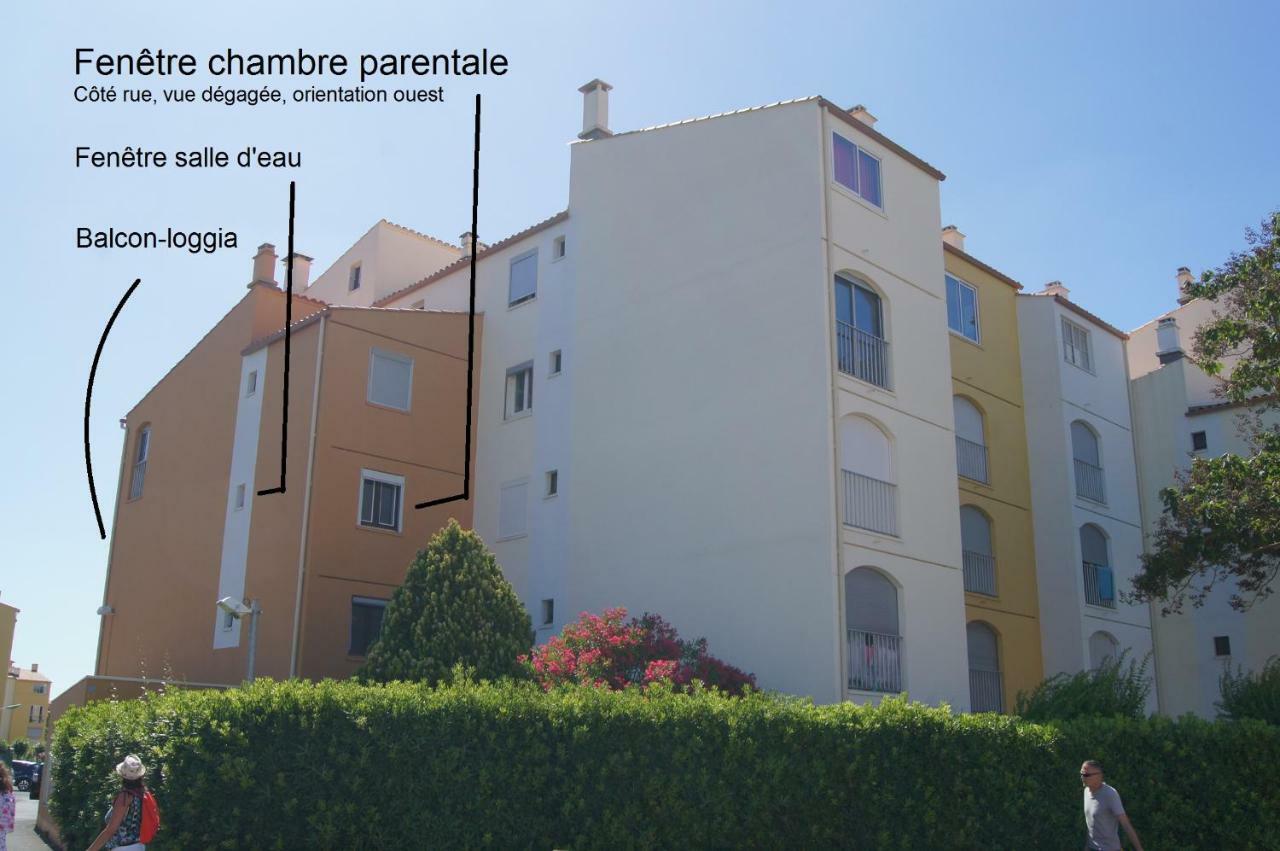 Lara 1 - Grand T2 Loggia Sans Vis-A-Vis Parking - Pres Centre-Port, Ile Des Loisirs, Plage Richelieu Agde Exterior foto